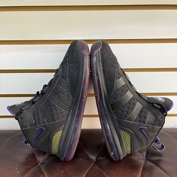 Nike Air Max Sensation 2011 Chris Webber Black Purple 454567-112 | Size 9.5 - Picture 6 of 7